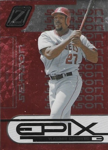 Vladimir Guerrero (HOF) Numbered 193/350 Donruss Zenith Epix