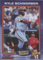 2024 Topps X Chris Berman Boomer's Baseball - Kyle Schwarber #63