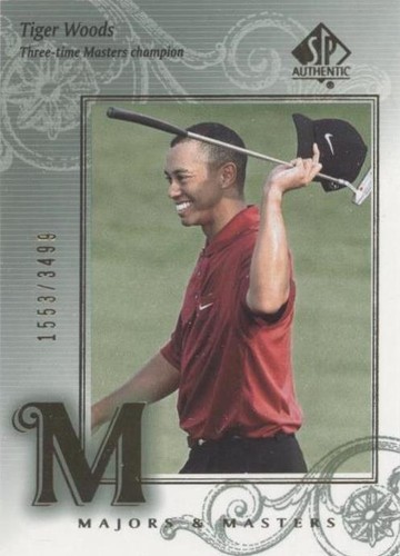2002 SP Authentic - Tiger Woods #136