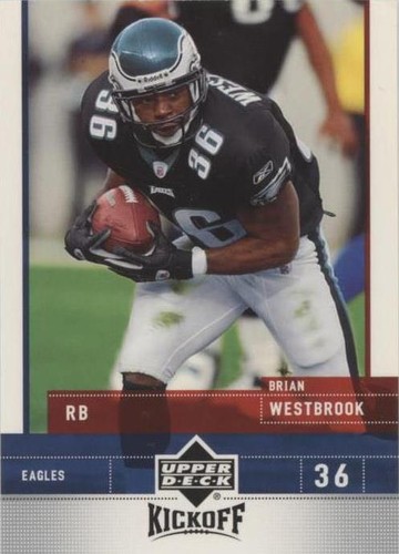 2005 Upper Deck Kickoff Brian Westbrook #68