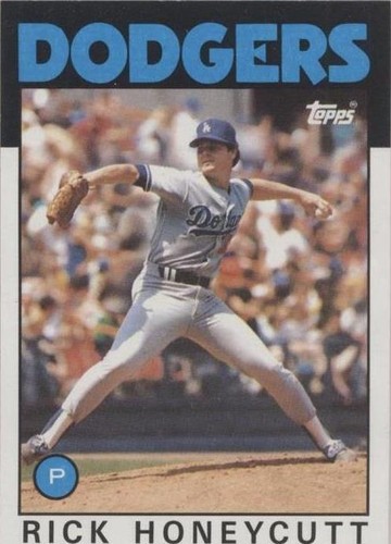 1986 Topps - Rick Honeycutt #439