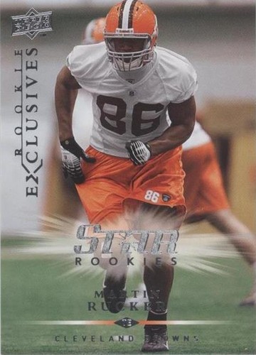2008 Upper Deck Rookie Exclusives Martin Rucker #RE37