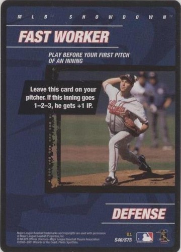 2001 MLB Showdown - Greg Maddux #S46