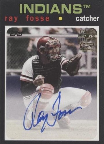 2018 Topps Archives - Ray Fosse #FFA-RF