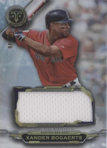 2019 Topps Triple Threads - Xander Bogaerts #SJR-XB1