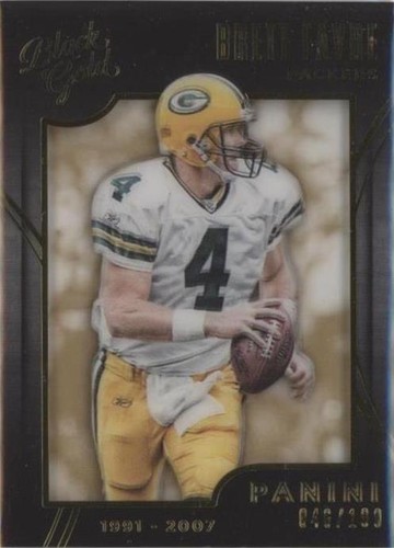 2015 Panini Black Gold Brett Favre #56