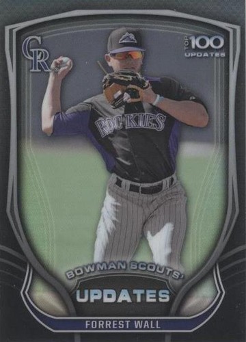 2015 Bowman Chrome - Forrest Wall #BSU-FW