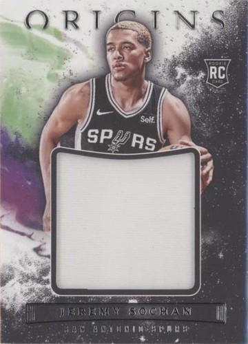2022-23 Panini Origins - Jeremy Sochan #JJ-JSS