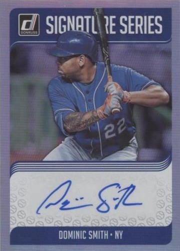2018 Panini Donruss - Dominic Smith #SS-DS