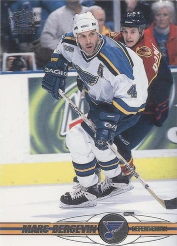 2000-01 Pacific - Marc Bergevin #340