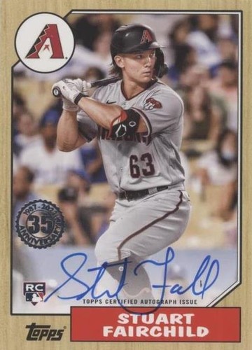 2022 Topps Series 1 - Stuart Fairchild #87BA-SF