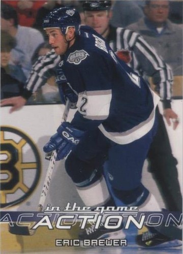 2003-04 In the Game Action - Eric Brewer #222