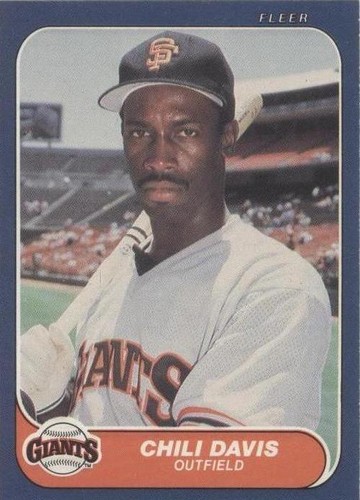 1986 Fleer - Chili Davis #536