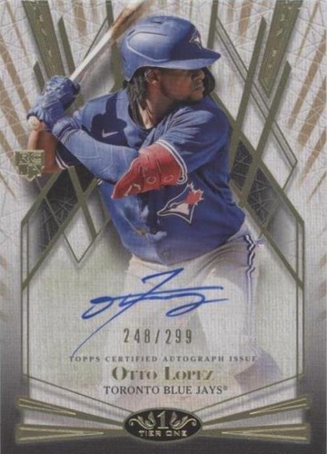 2022 Topps Tier One - Otto Lopez #BOA-OLO