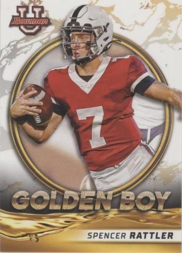 2021-22 Bowman University Spencer Rattler #GB-13