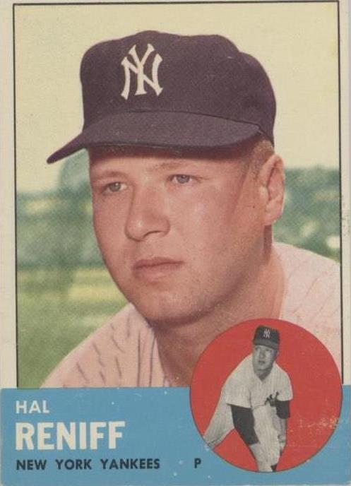 1963 Topps - Hal Reniff #546