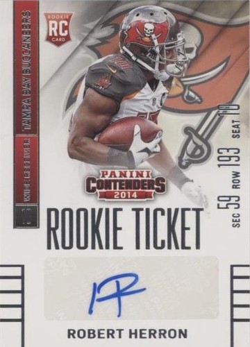 2014 Panini Contenders Robert Herron #170