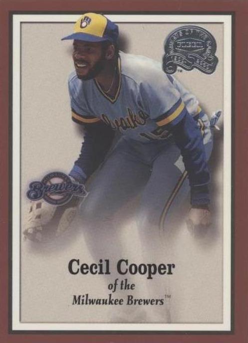 2000 Fleer Greats of the Game - Cecil Cooper #90