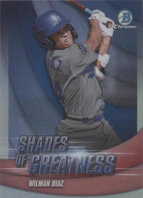 2022 Bowman Chrome - Wilman Diaz #SG-25