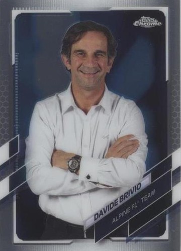 2021 Topps Chrome Formula 1 - Davide Brivio #82