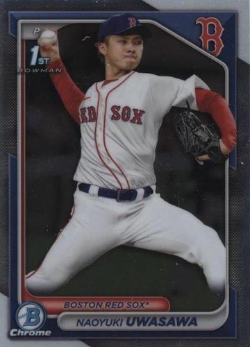 2024 TOPPS UPDATE CHROME NAOYUKI UWASAWA RC REDSOX US268