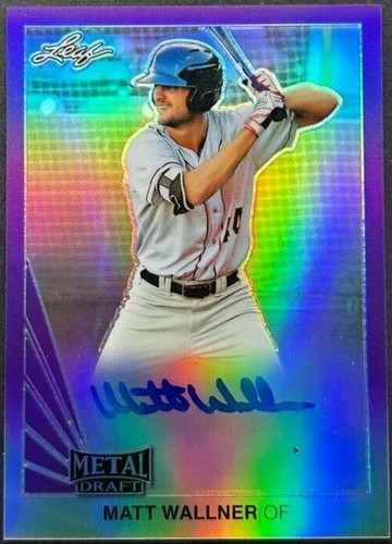 2019 Leaf Metal Draft - Matt Wallner #LT-MW1