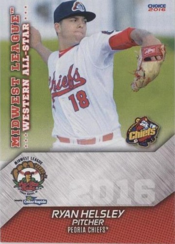 2016 Choice Midwest League All-Stars - Ryan Helsley #62