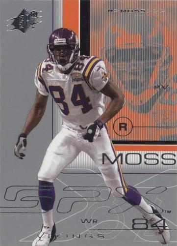 2001 SPx Randy Moss #50