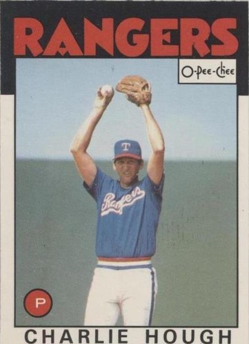 1986 O-Pee-Chee - Charlie Hough #275