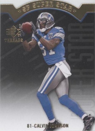2009 SP Threads Calvin Johnson #AP50