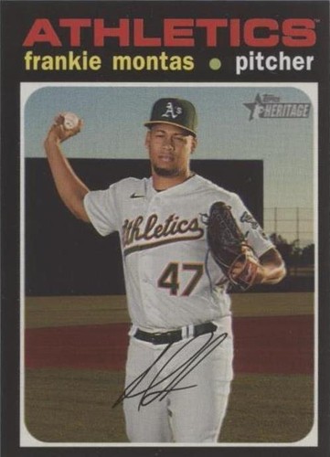 2020 Topps Heritage High Number - Frankie Montas #604