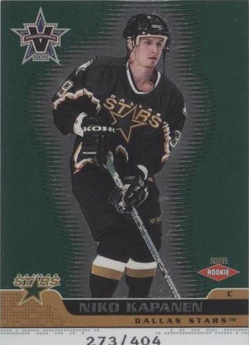 2001-02 Pacific Vanguard - Niko Kapanen #108