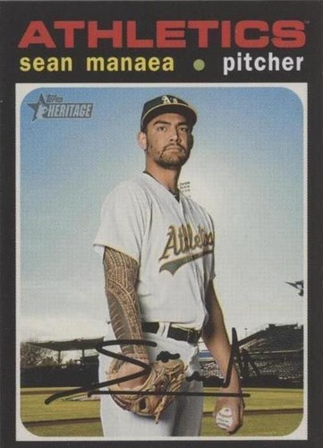 2020 Topps Heritage - Sean Manaea #248