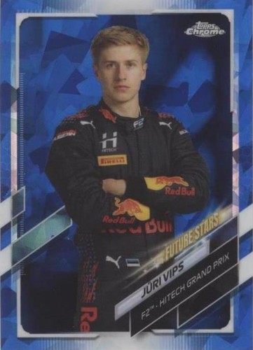 2021 Topps Chrome Sapphire Edition Formula 1 - Juri Vips #69