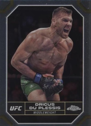 2024 Topps Chrome UFC - Dricus Du Plessis #62