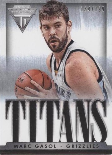 2013-14 Panini Titanium - Marc Gasol #21