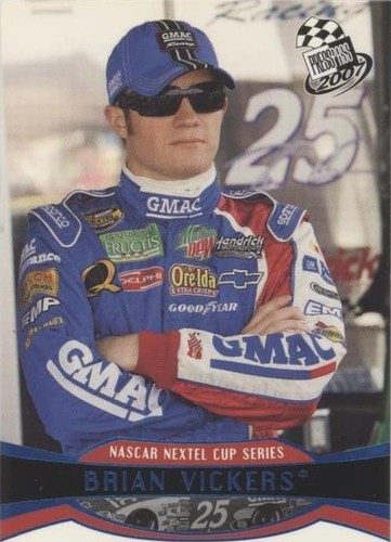 2007 Press Pass - Brian Vickers #B20