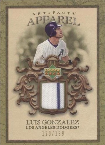2007 Upper Deck Artifacts - Luis Gonzalez #MLB-LG