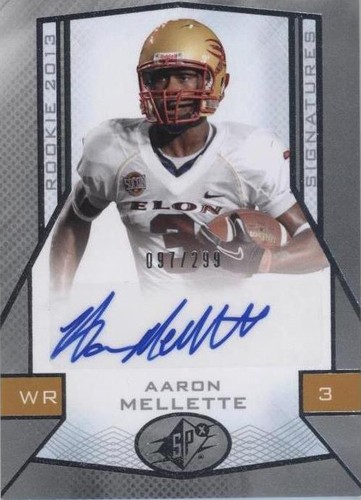 2013 SPx Aaron Mellette #110