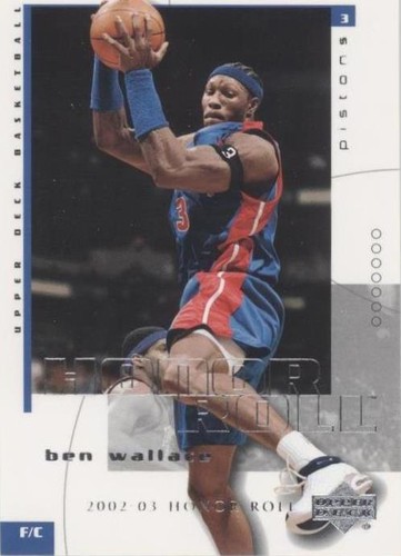 2002-03 Upper Deck Honor Roll - Ben Wallace #21