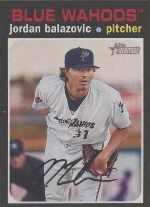 2020 Topps Heritage Minor League Edition - Jordan Balazovic #31