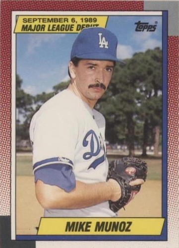 1989-90 Topps Major League Debut 1989 - Mike Munoz #85