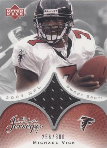 2003 Upper Deck Sweet Spot Michael Vick #JC-MV
