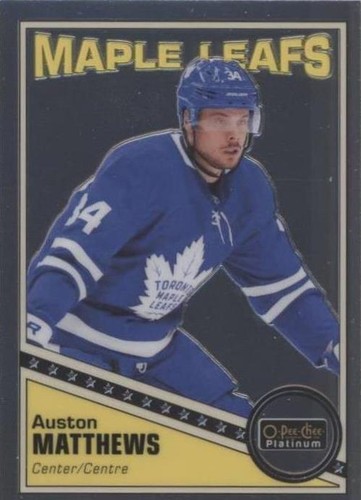 2019-20 O-Pee-Chee Platinum - Auston Matthews #R-34