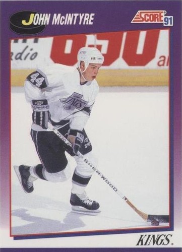 1991-92 Score American - John McIntyre #182