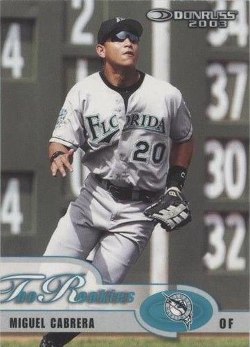 2003 Donruss Rookies & Traded - Miguel Cabrera #7