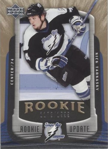 2005-06 Upper Deck Rookie Update - Nick Tarnasky #180