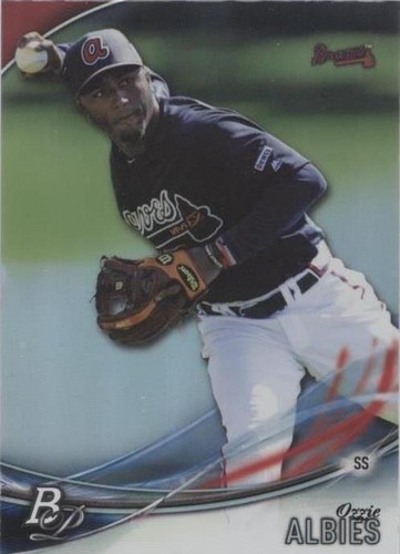 2016 Bowman Platinum - Ozzie Albies #TP-OAL