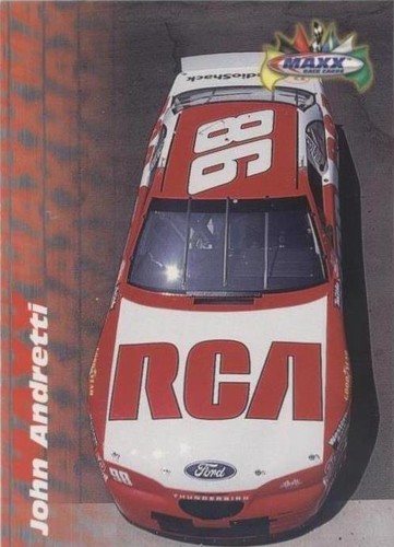 1997 Upper Deck Maxx - John Andretti #84