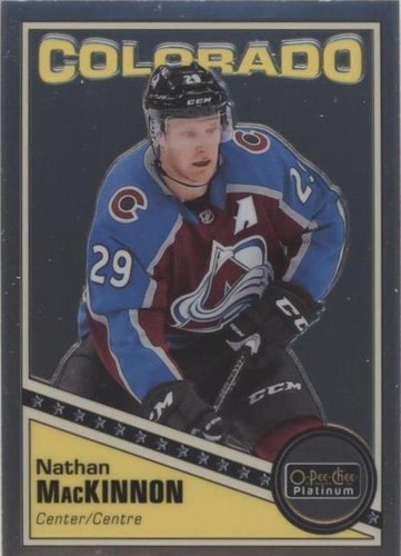 2019-20 O-Pee-Chee Platinum - Nathan MacKinnon #R-37